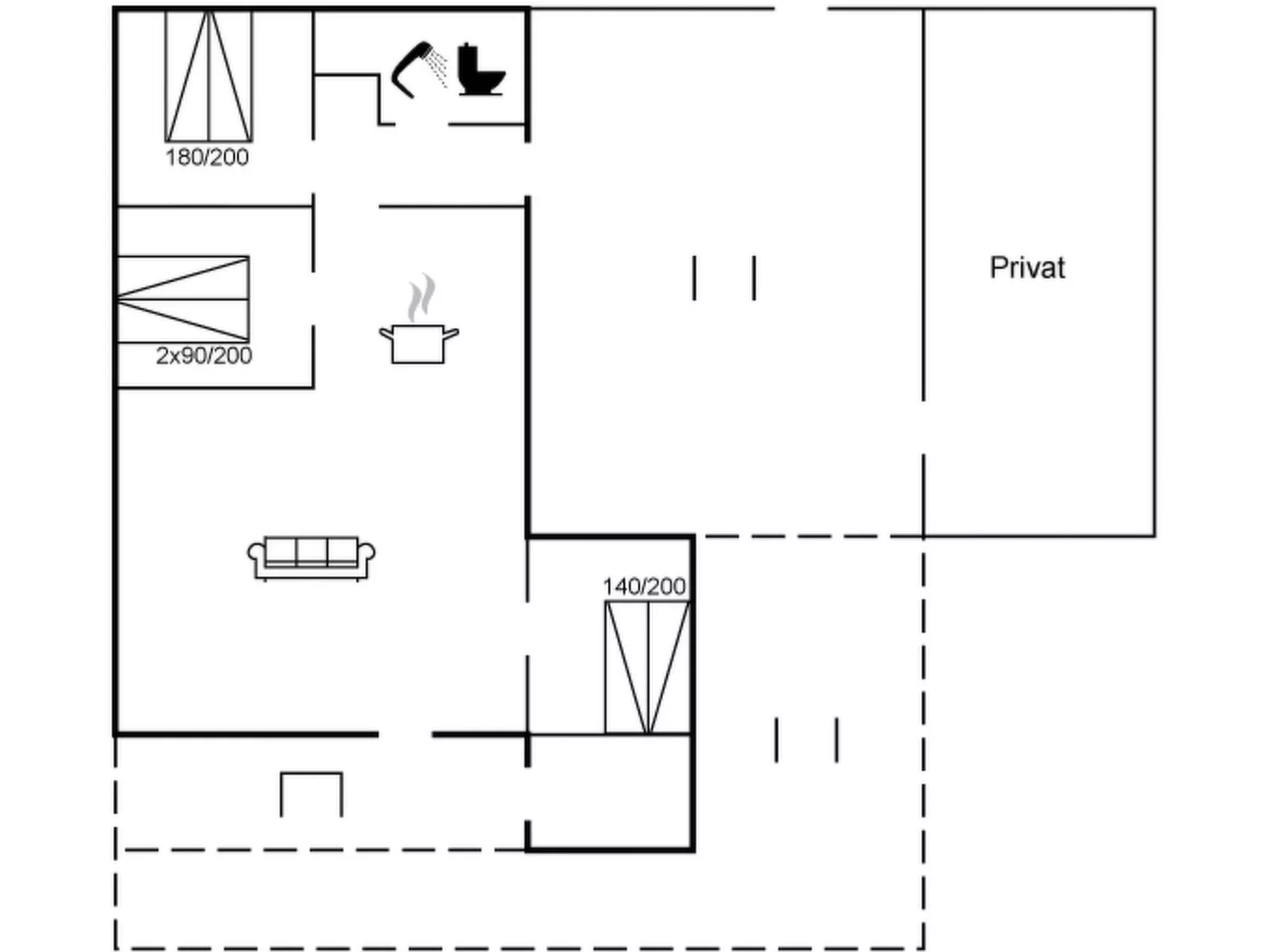 "Annamie" - 1.8km from the sea - Binnen
