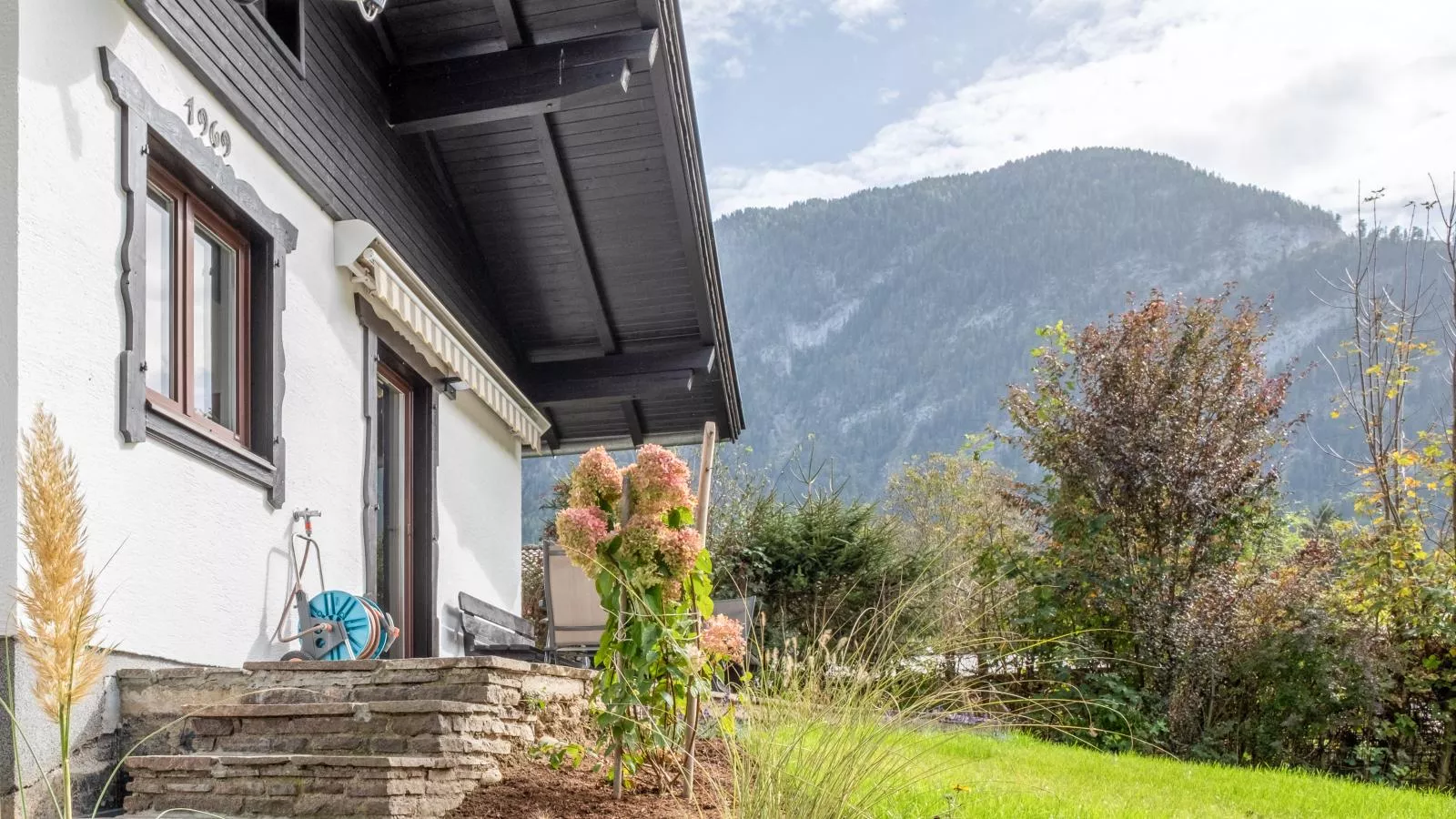 Chalet Pölven-Buitenkant zomer