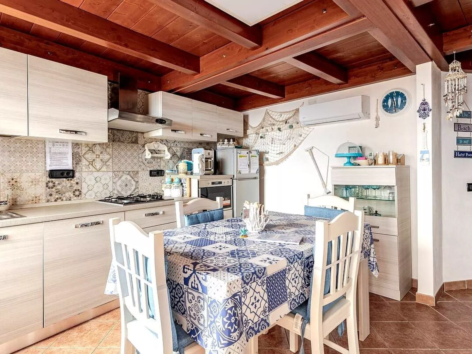 Wohnung Meerblick Porto Flavia - Binnen