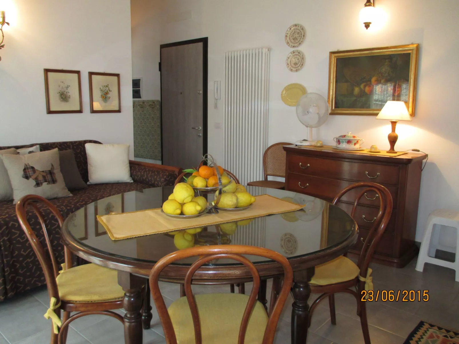 Ferienzimmer 'Mansarda Lina' mit Terrasse - Binnen