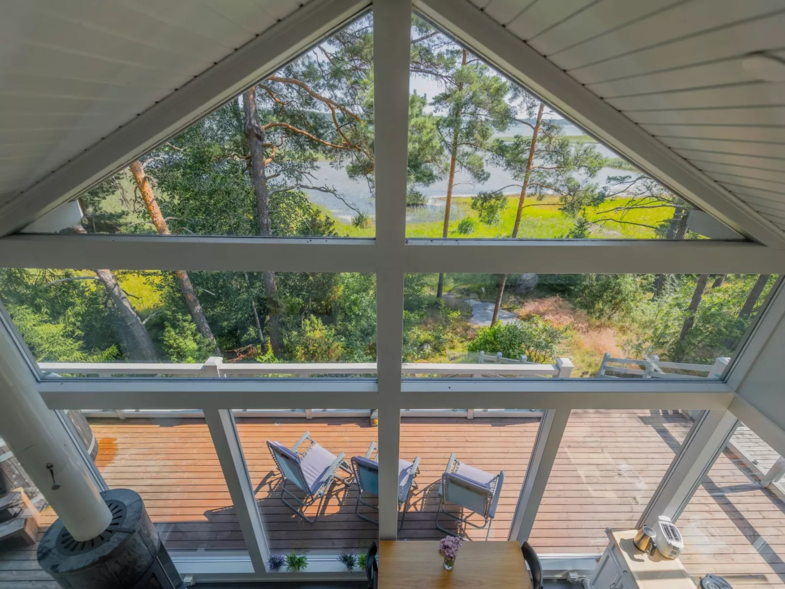 Sjöboda sea - Binnen