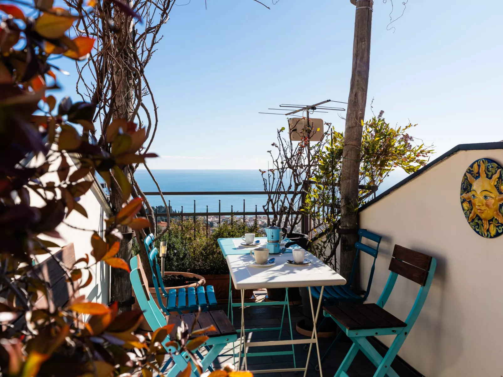 Terrazza con glicine - Buiten