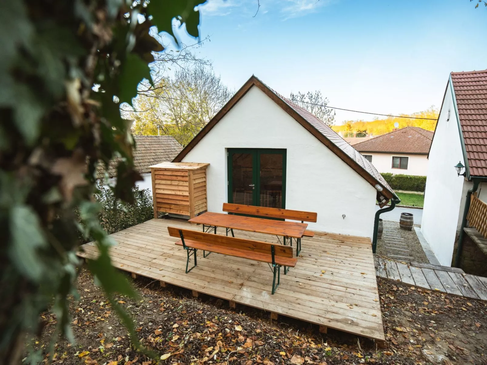 Weinfass-Suite für 4 Personen in Grub an der Mar - Buiten