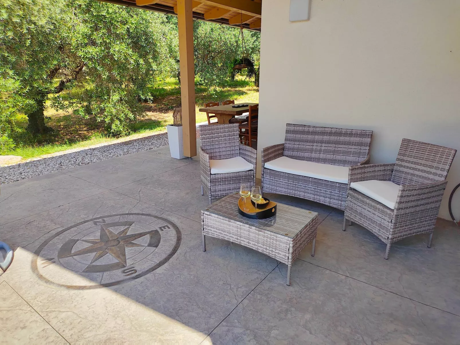 In einem spektakulären Olivenhain in einer ruhig - Image-tags.info