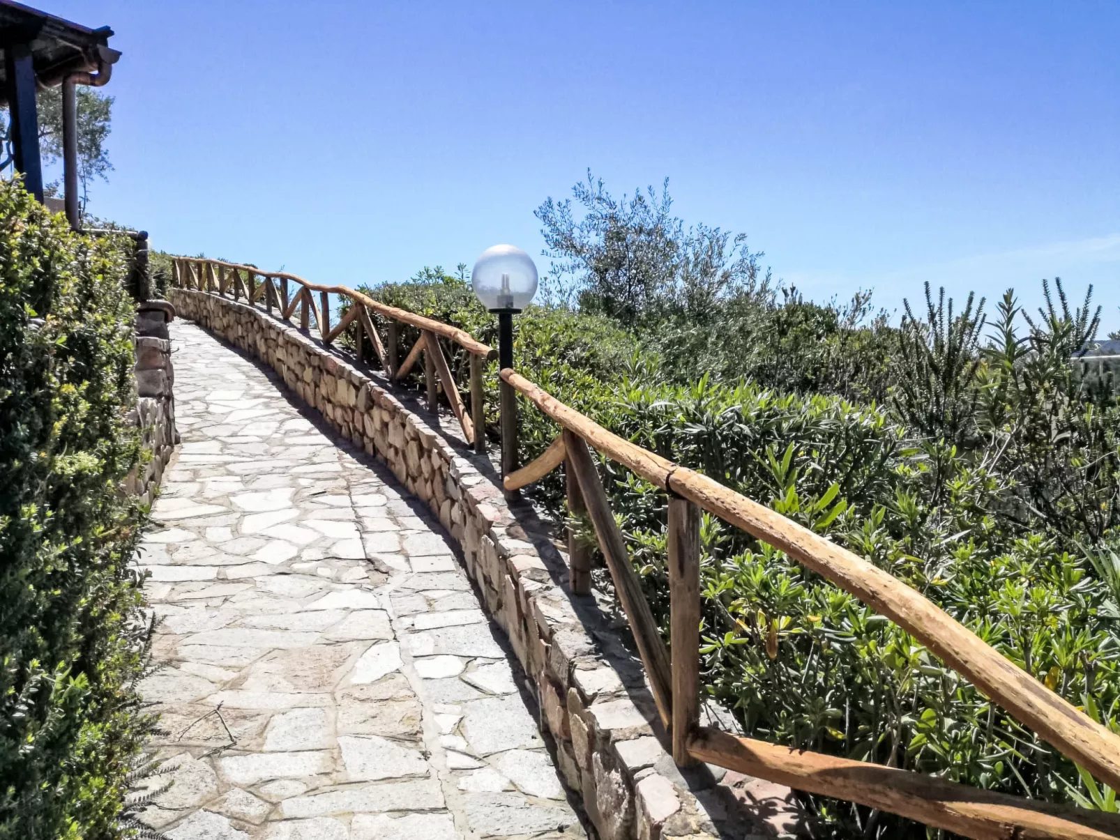 Casetta nel blu - Buiten