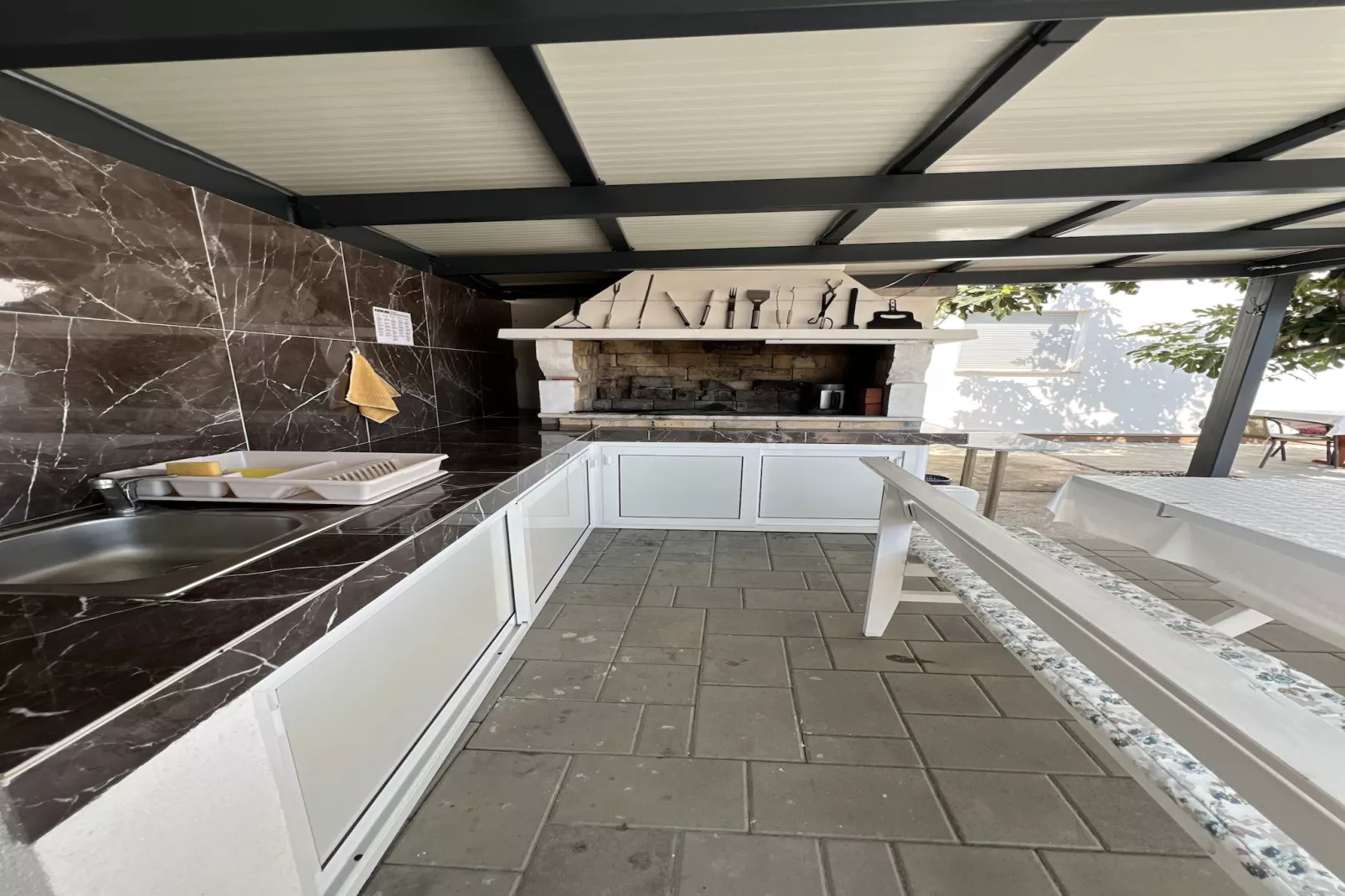 Apartment Lavaran 6 - Terras