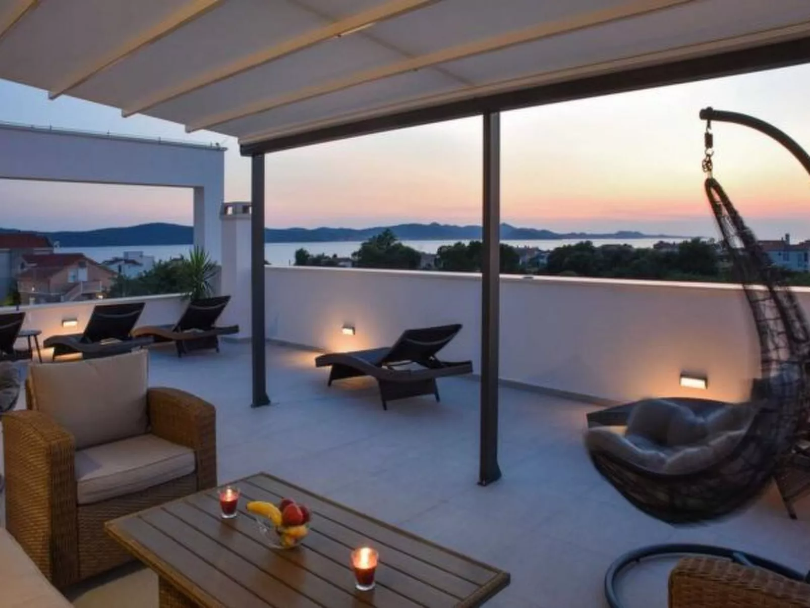 Villa La Perla Apt 2 4+2 with heated rooftop pool - Image-tags.info