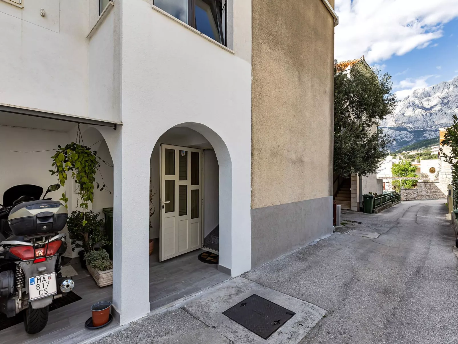 Wohnung "Blue Dream" mit Balkon - Buiten