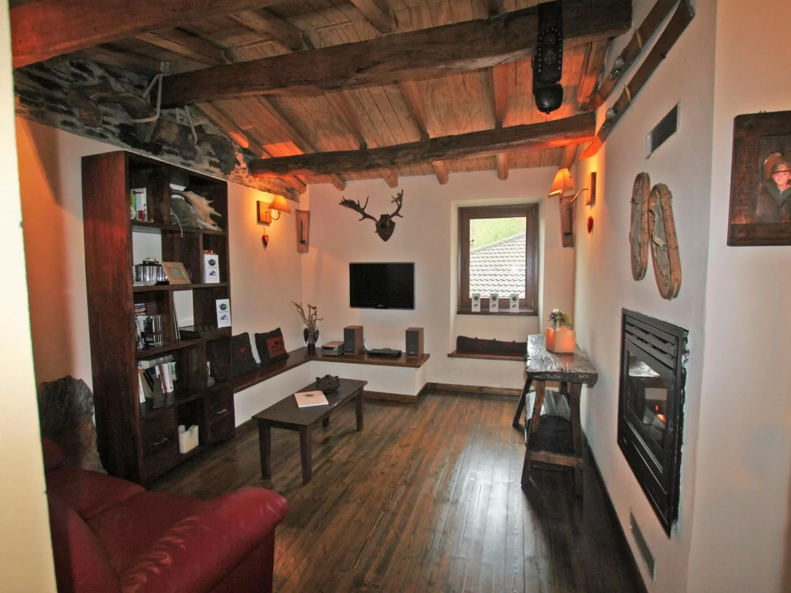 Für 3 Personen ca. 37 m&sup2- in Lumarzo, Norditalien (Ligurien) - Binnen