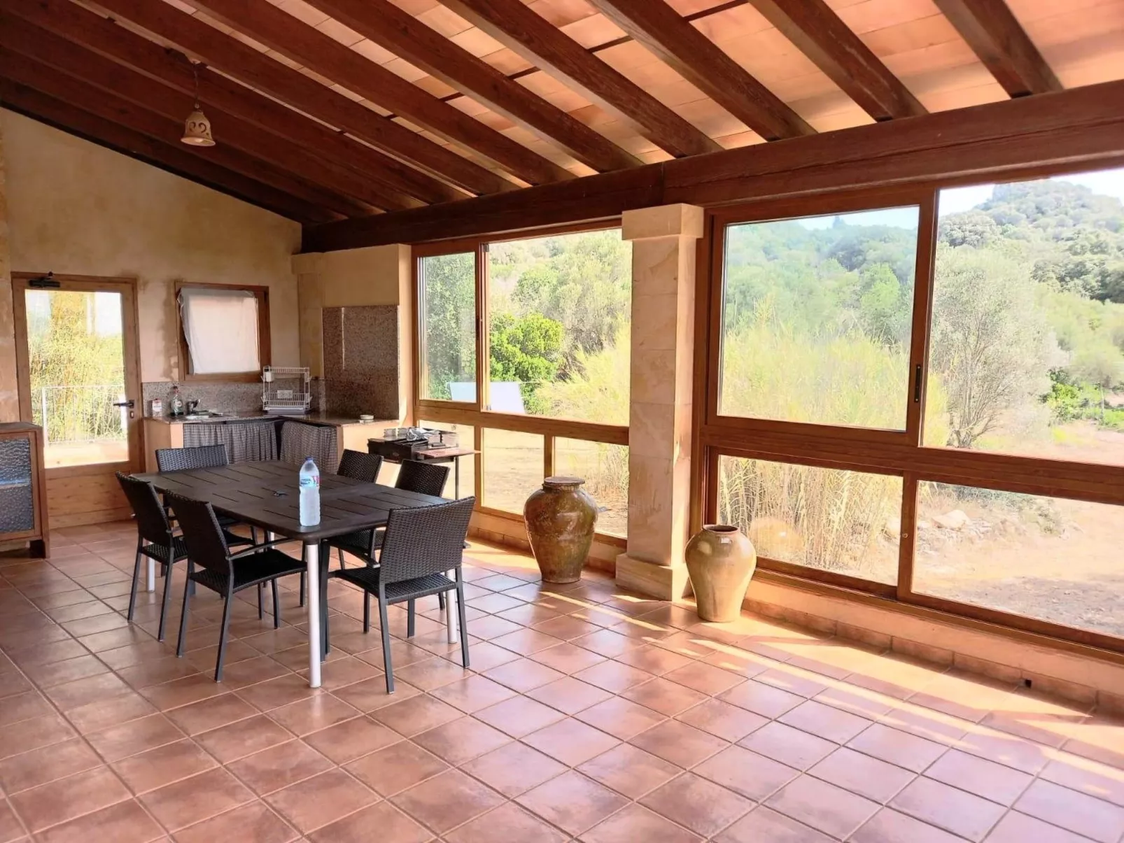 Finca 'Es Claper' mit privatem Fischteich - Buiten