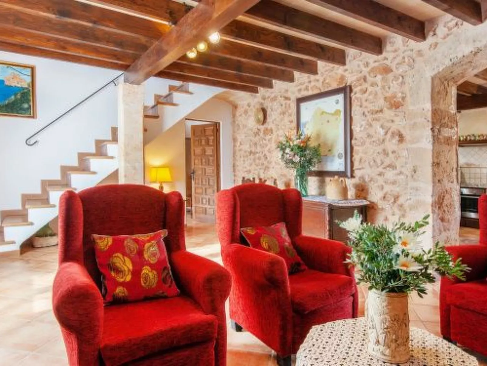 Finca 'Son Dalabau' mit Terrasse - Buiten