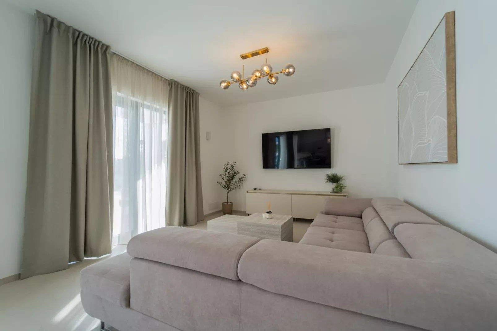 Seaview Villa Turnea - Woonkamer