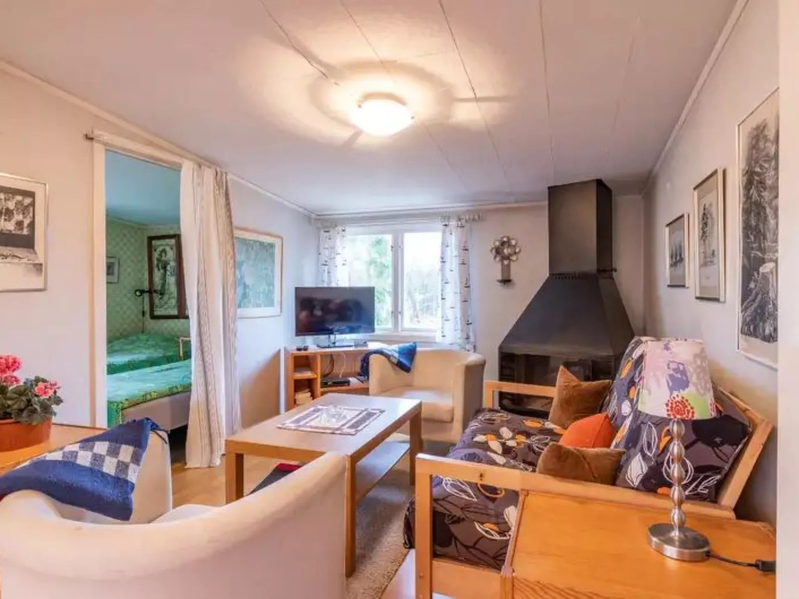 Cottage mit Whirlpool - Binnen