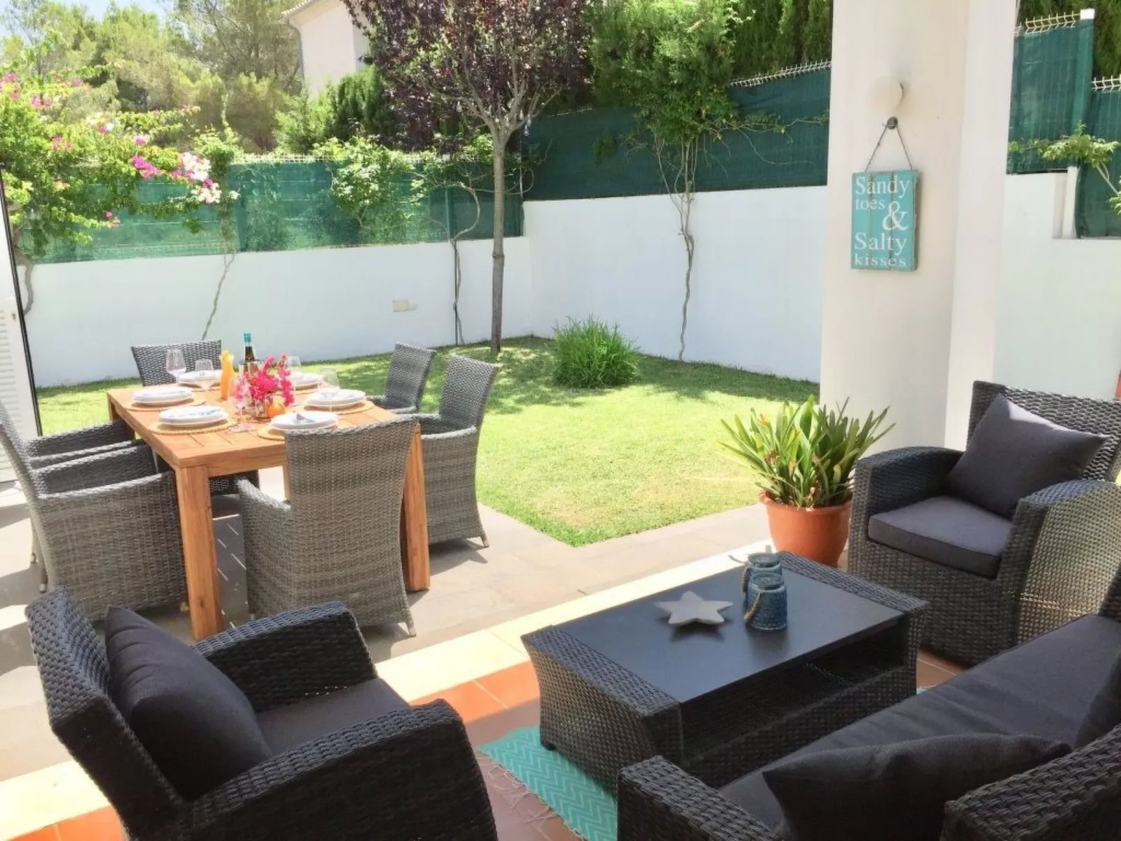 Strandvilla Beach and Ocean in Son Serra De Mari - Buiten