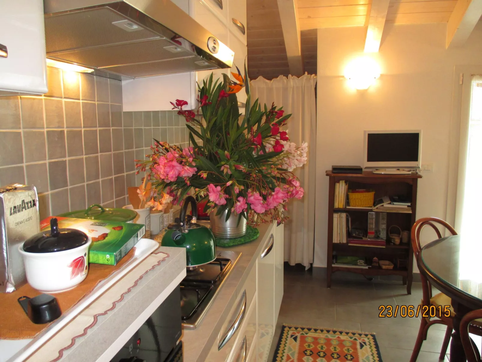 Ferienzimmer 'Mansarda Lina' mit Terrasse - Binnen