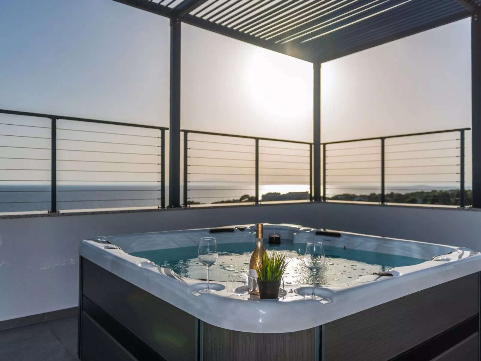 Ferienvilla "Villa Aria" mit Whirlpool - Buiten