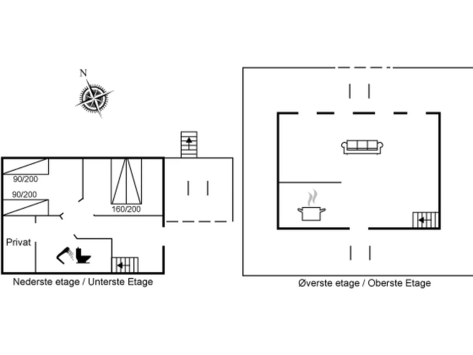 "Engelbertine" - 30m from the sea - Binnen
