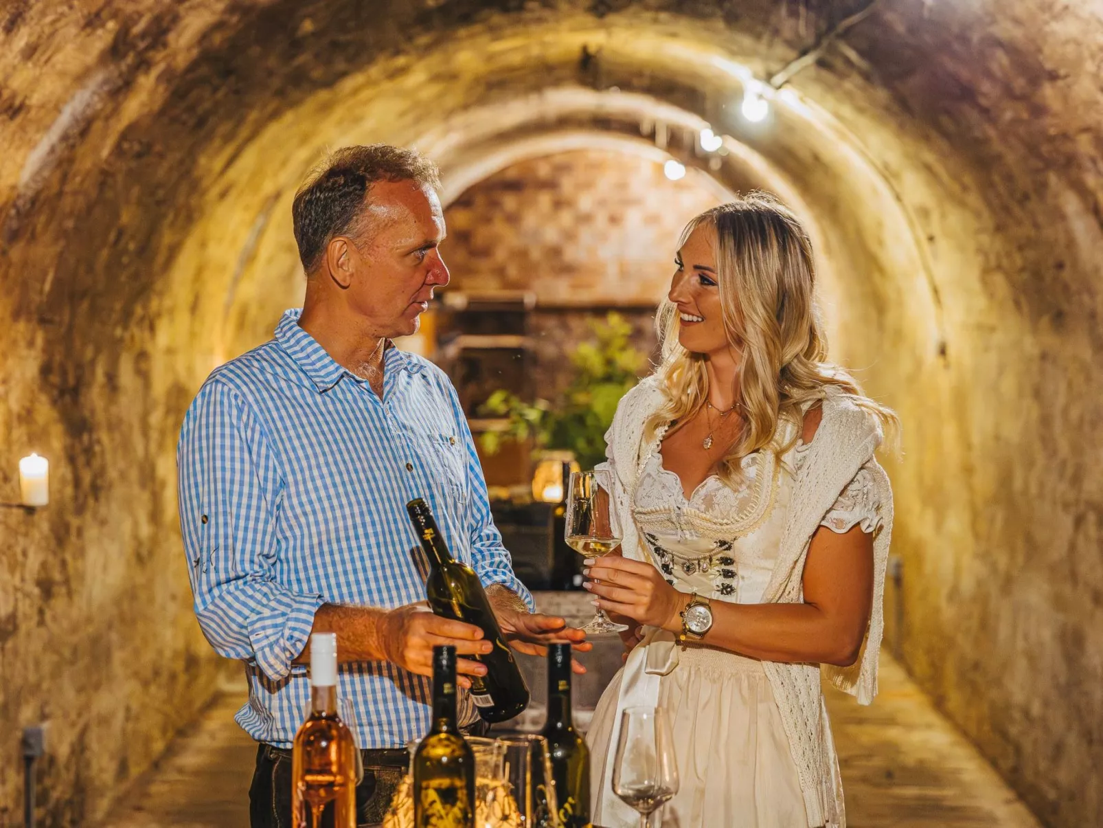 Weinfass-Suite für 2 in Grub an der March - Binnen