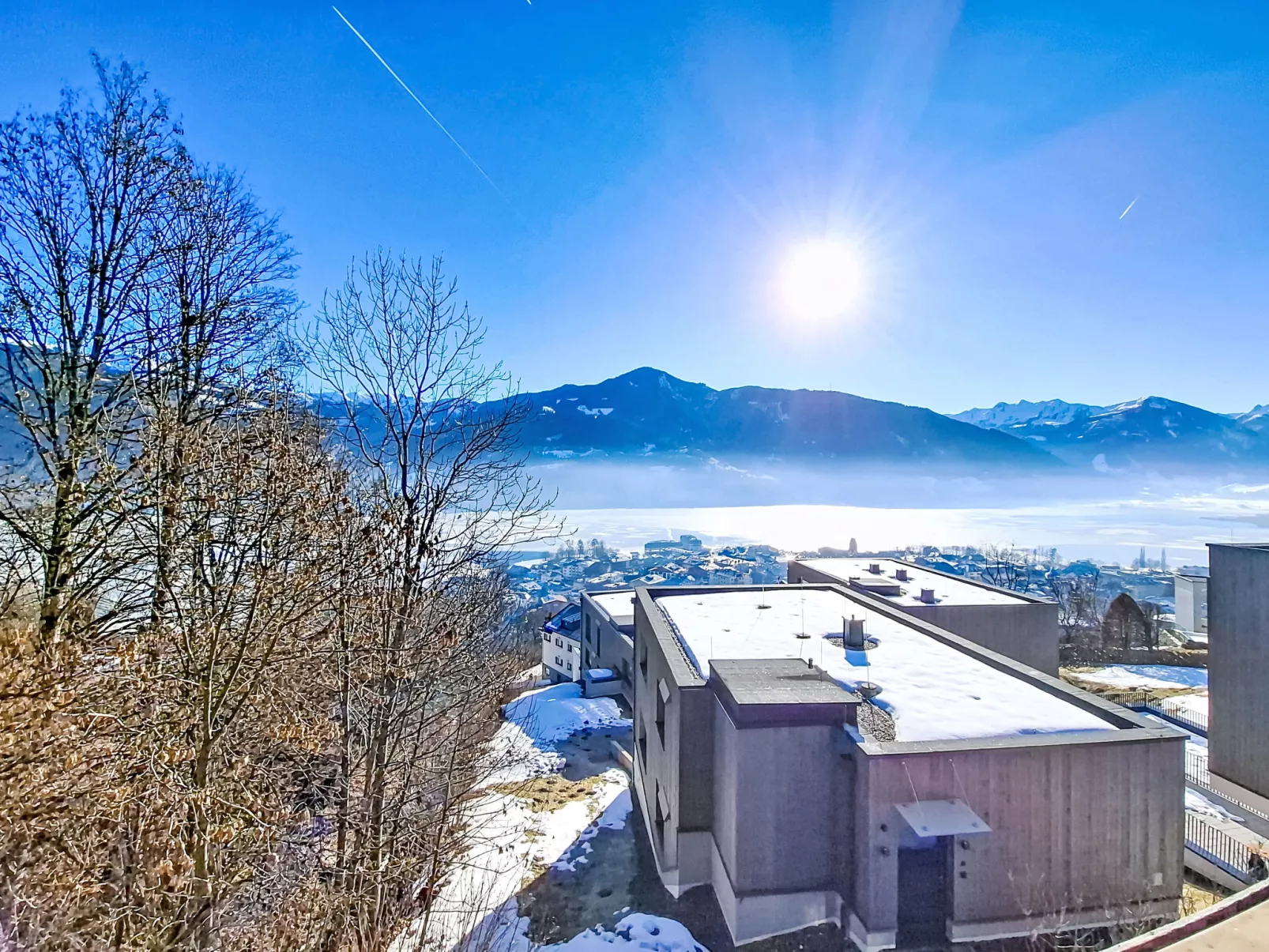 Ebenberghof mit Seeblick - Buiten