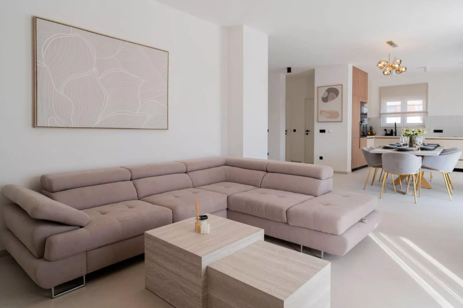 Seaview Villa Turnea - Woonkamer