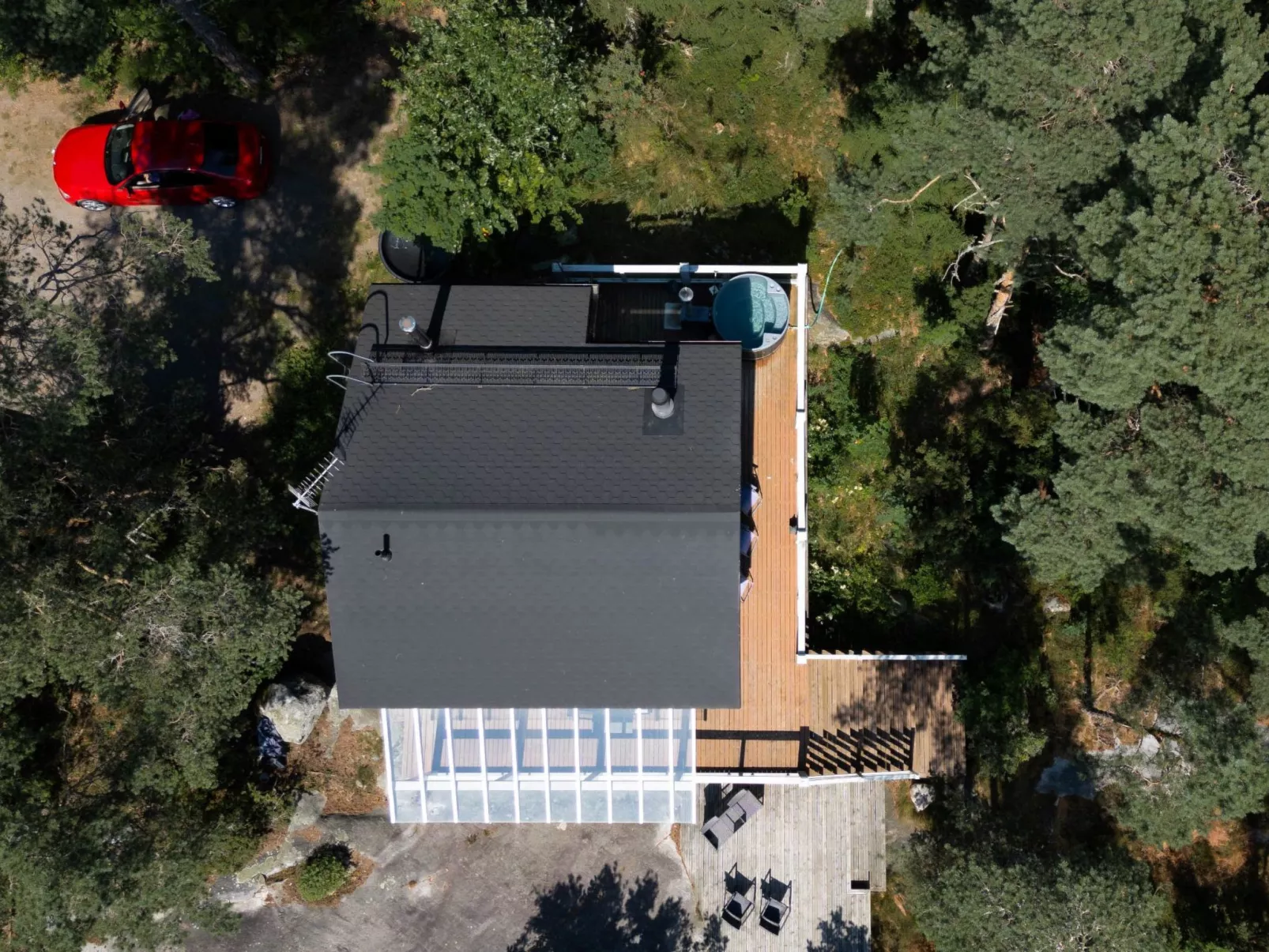 Sjöboda sea - Binnen