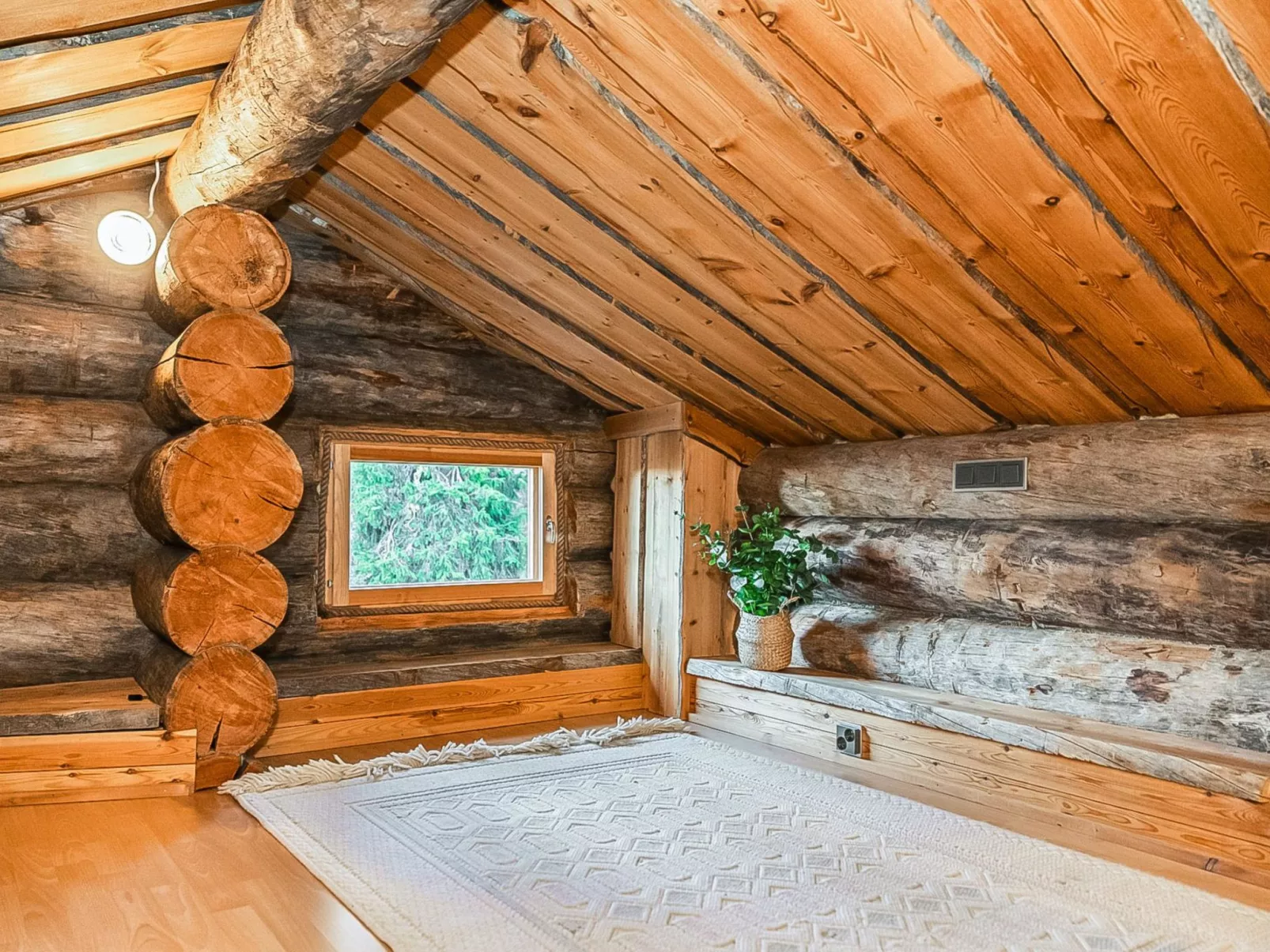 Rukan pilvimaja - Binnen