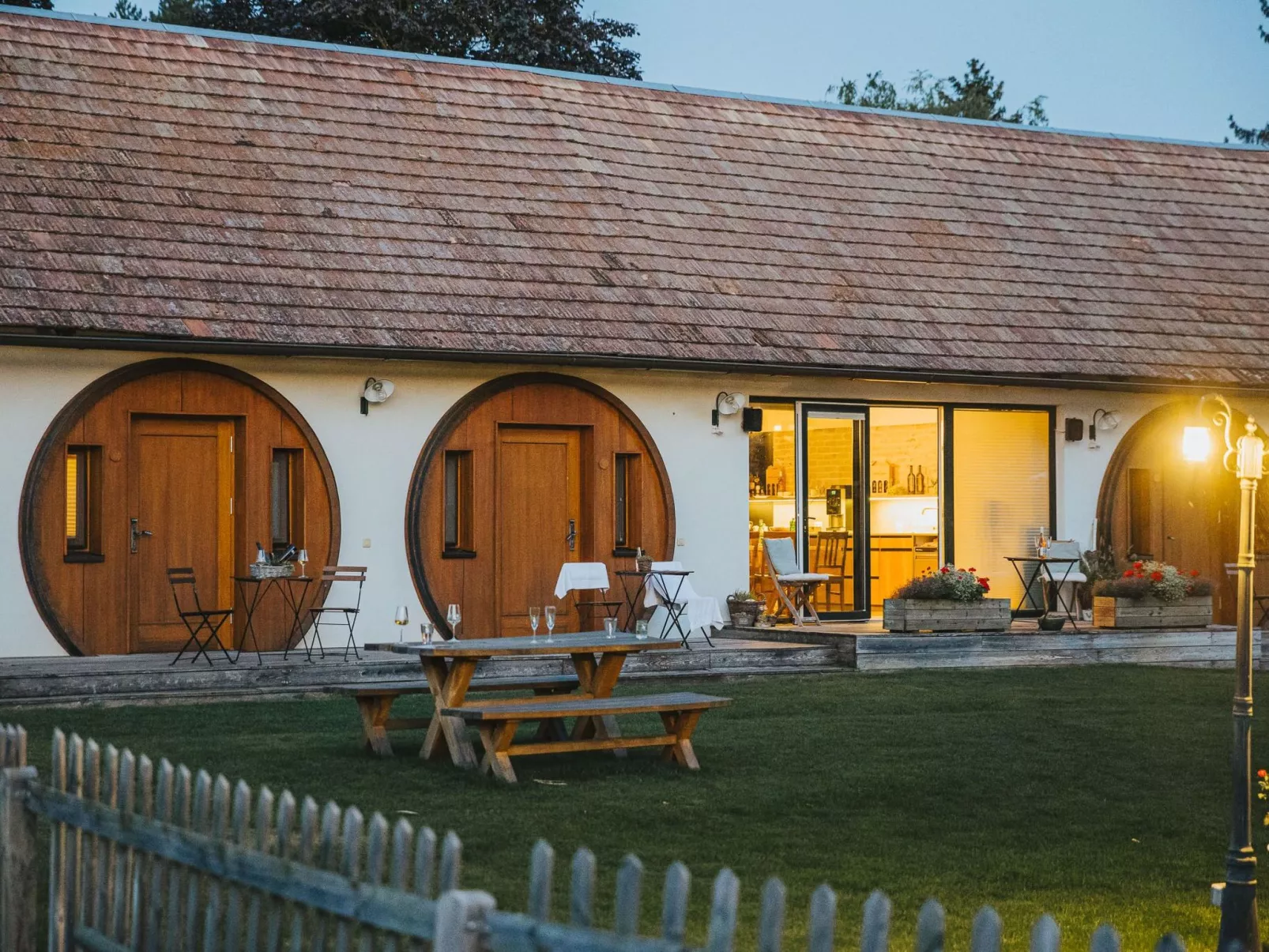 Weinfass-Suite für 2 in Grub an der March - Binnen