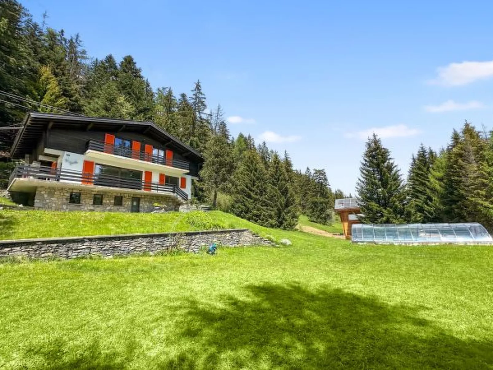 Chalet Les Girolles - Anzère - Buiten