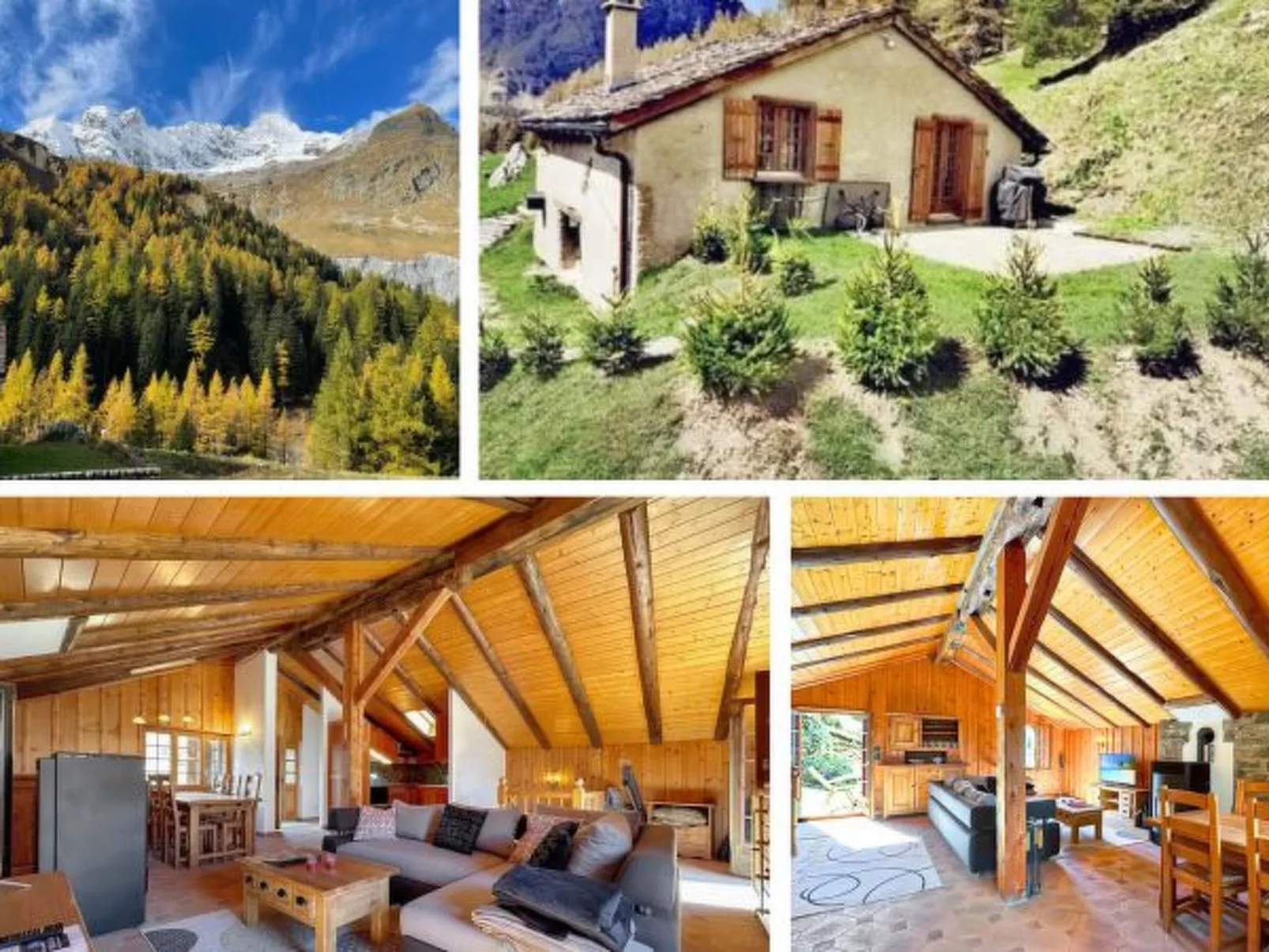 Chalet Le Basset - Family Chalet in the Swiss Alps - Binnen