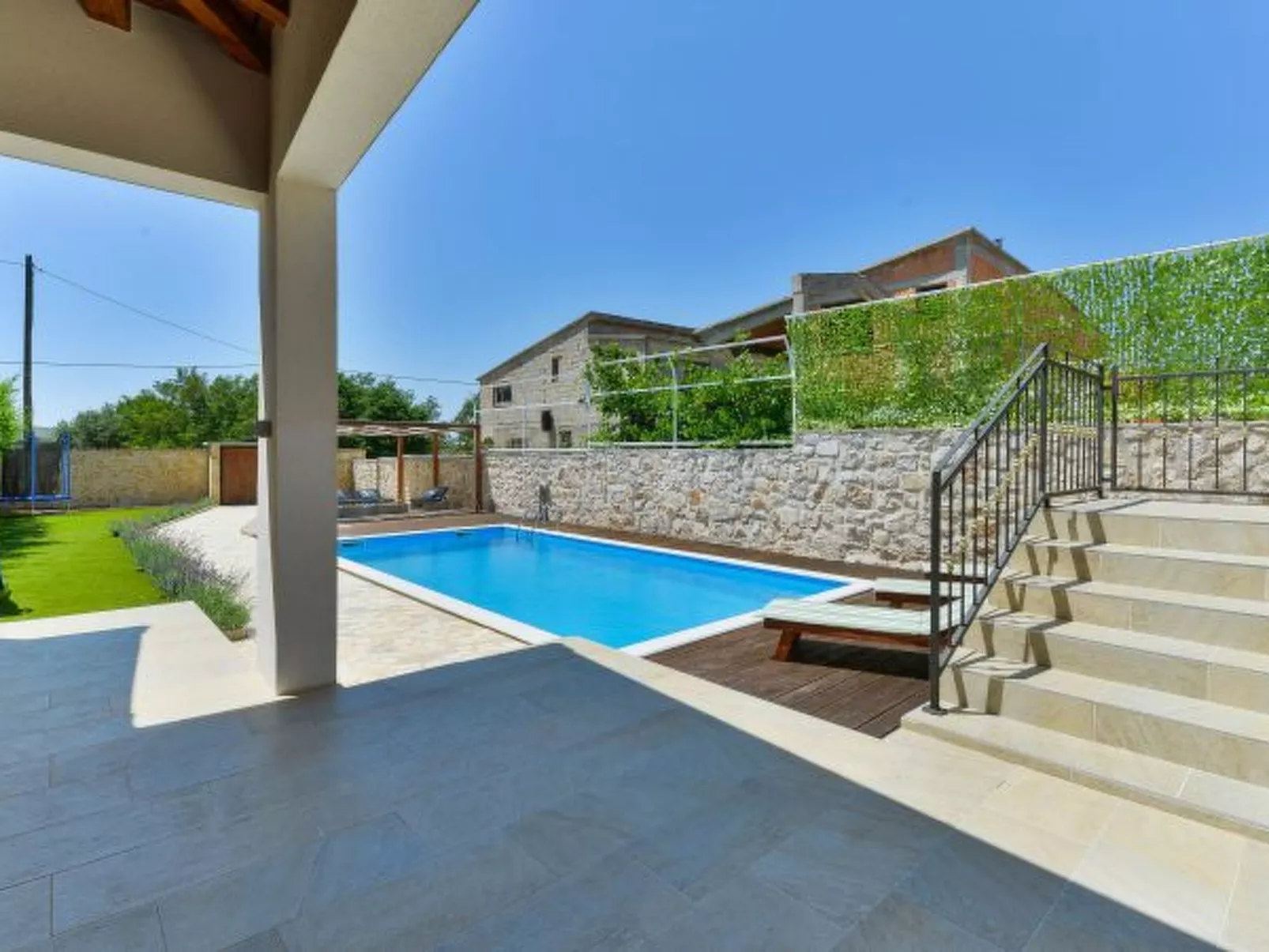 Stone villa Anita with pool - Image-tags.info