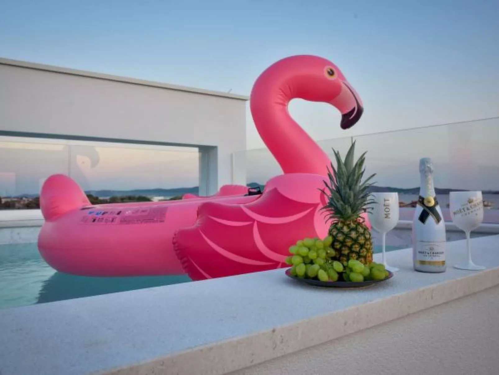 Villa La Perla Apt 2 4+2 with heated rooftop pool - Image-tags.info