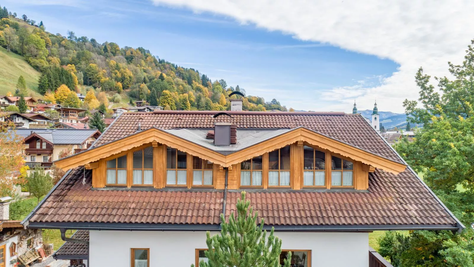 Appartementkombination Brixnerwirt III und IV-Buitenkant zomer