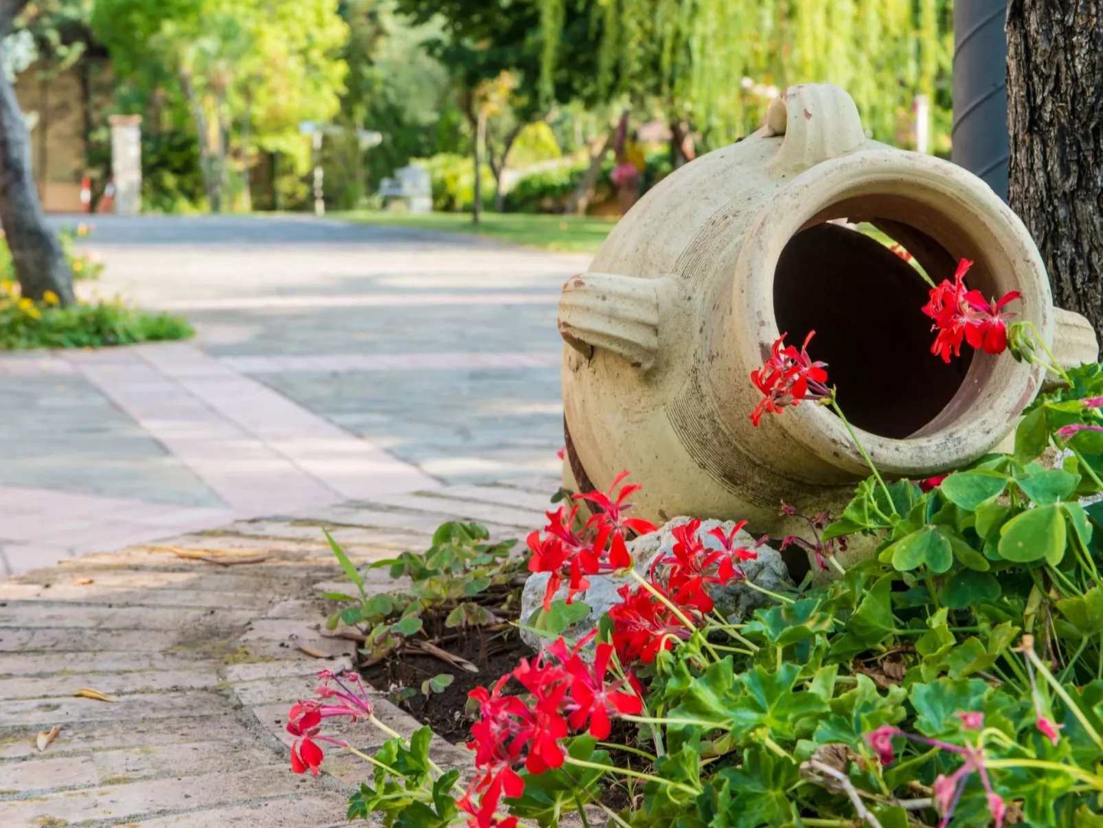 Gästezimmer der Villa Mirella - Buiten