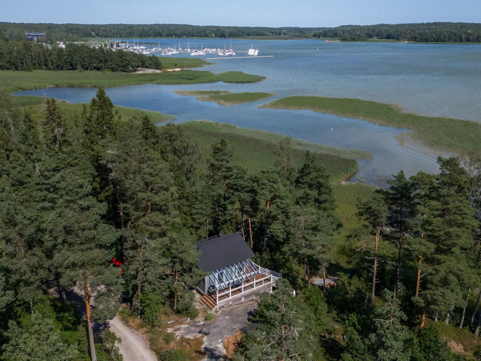 Sjöboda sea - Binnen