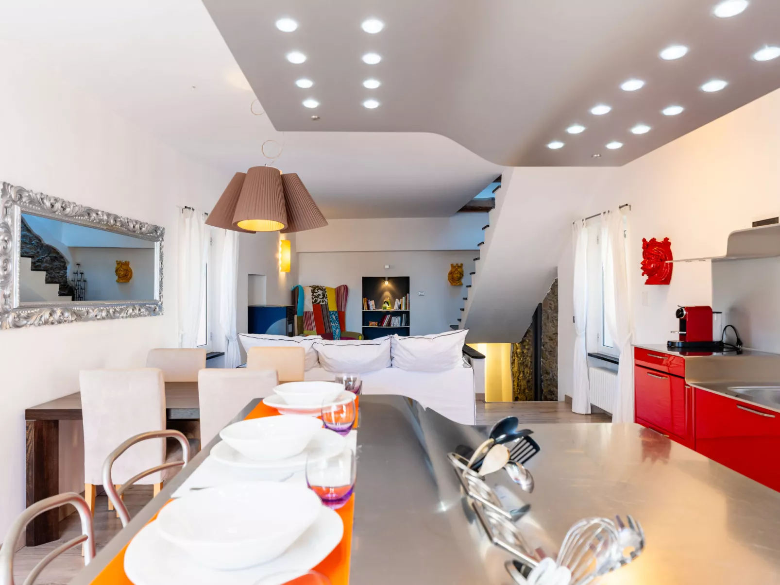 Terrazza con glicine - Binnen