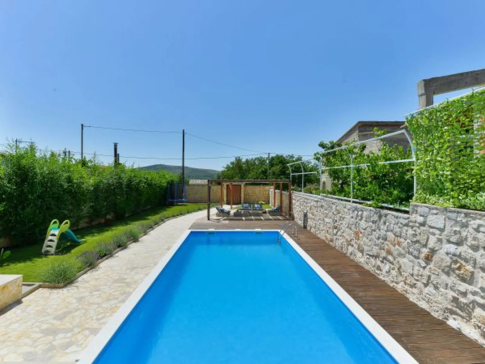 Stone villa Anita with pool - Image-tags.info