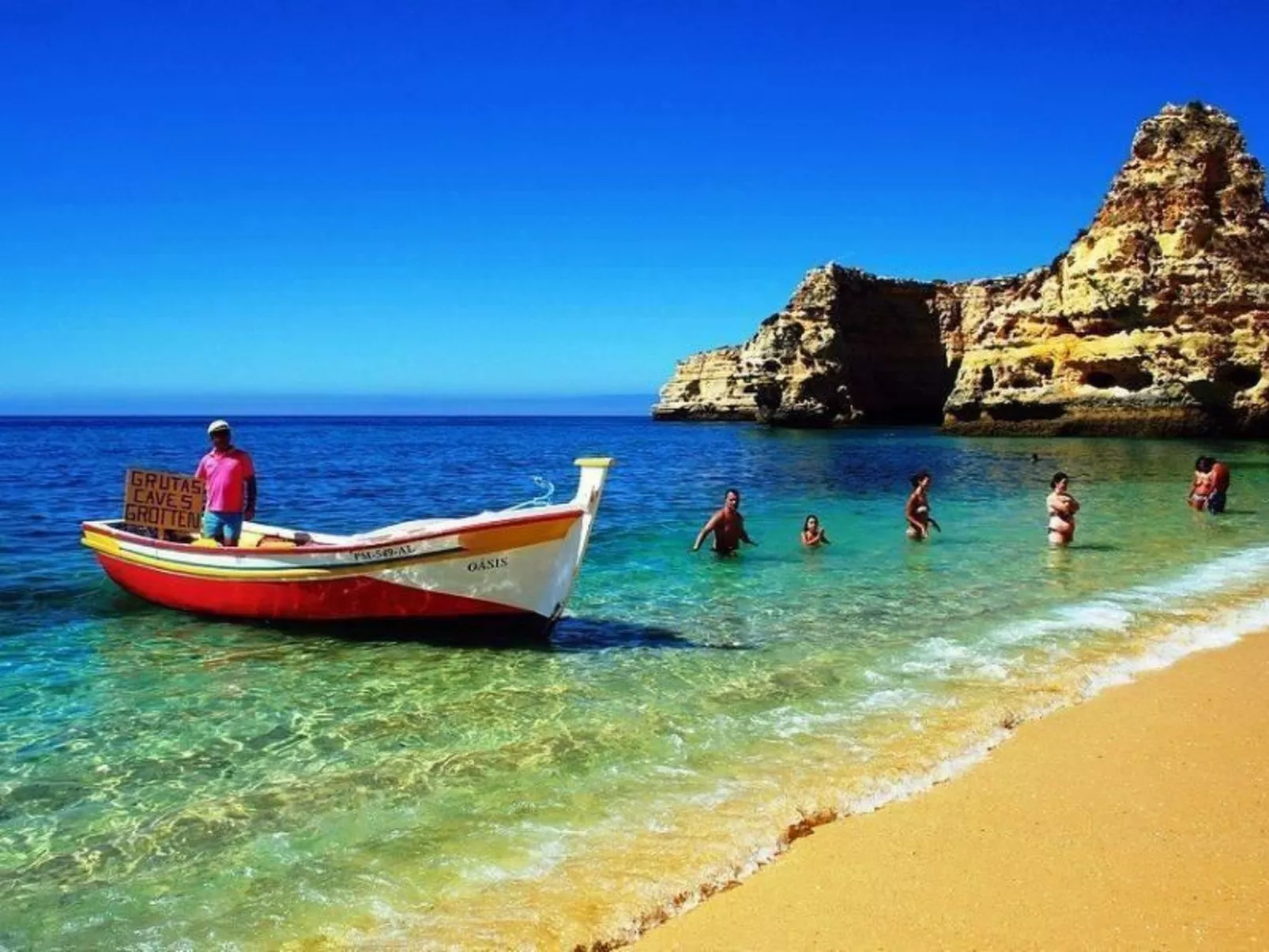 Große Wohnung in Carvoeiro mit Möblierter Terrasse - Buiten