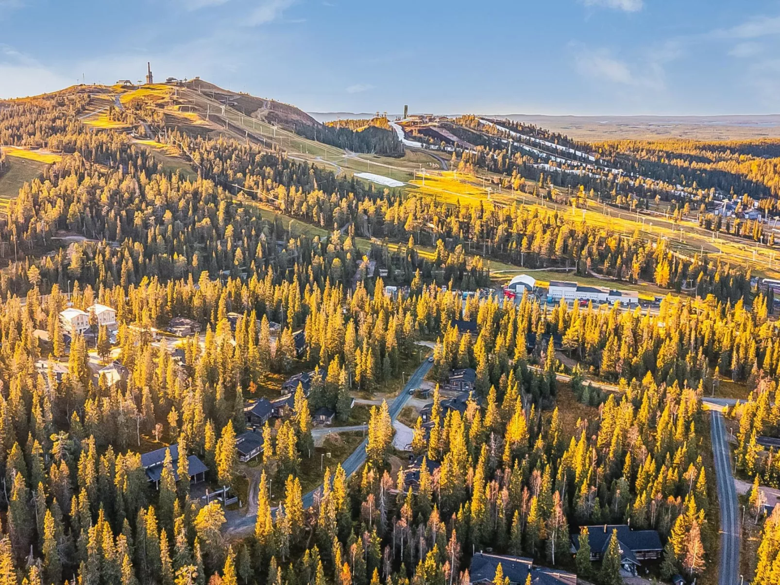 Rukan pilvimaja - Binnen