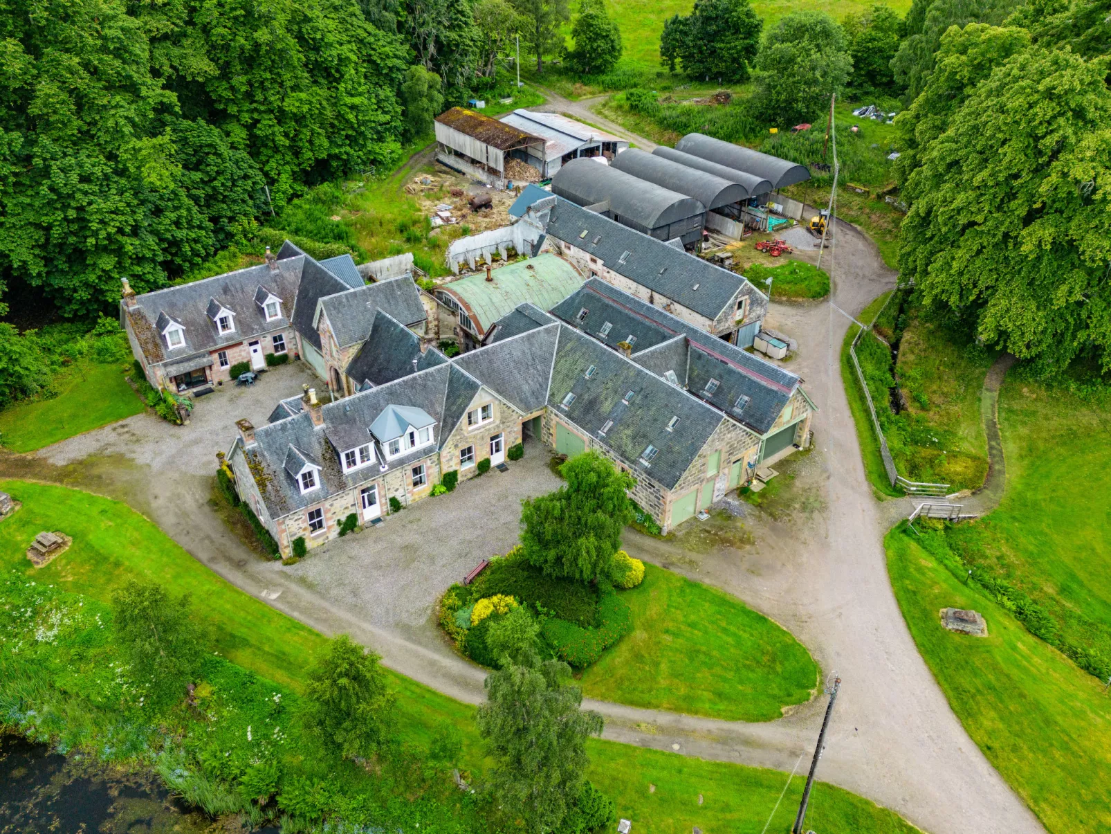 Old Dairy on Aigas Golf Course - Buiten