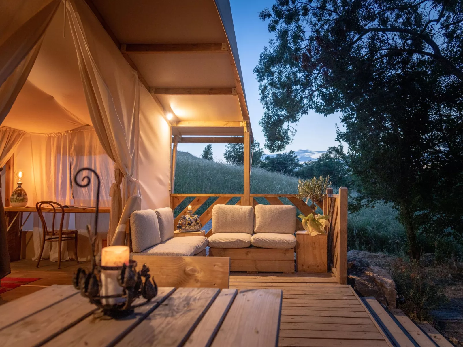 Glamping La Tenda di Lorenzo mit privatem Pool - Image-tags.info