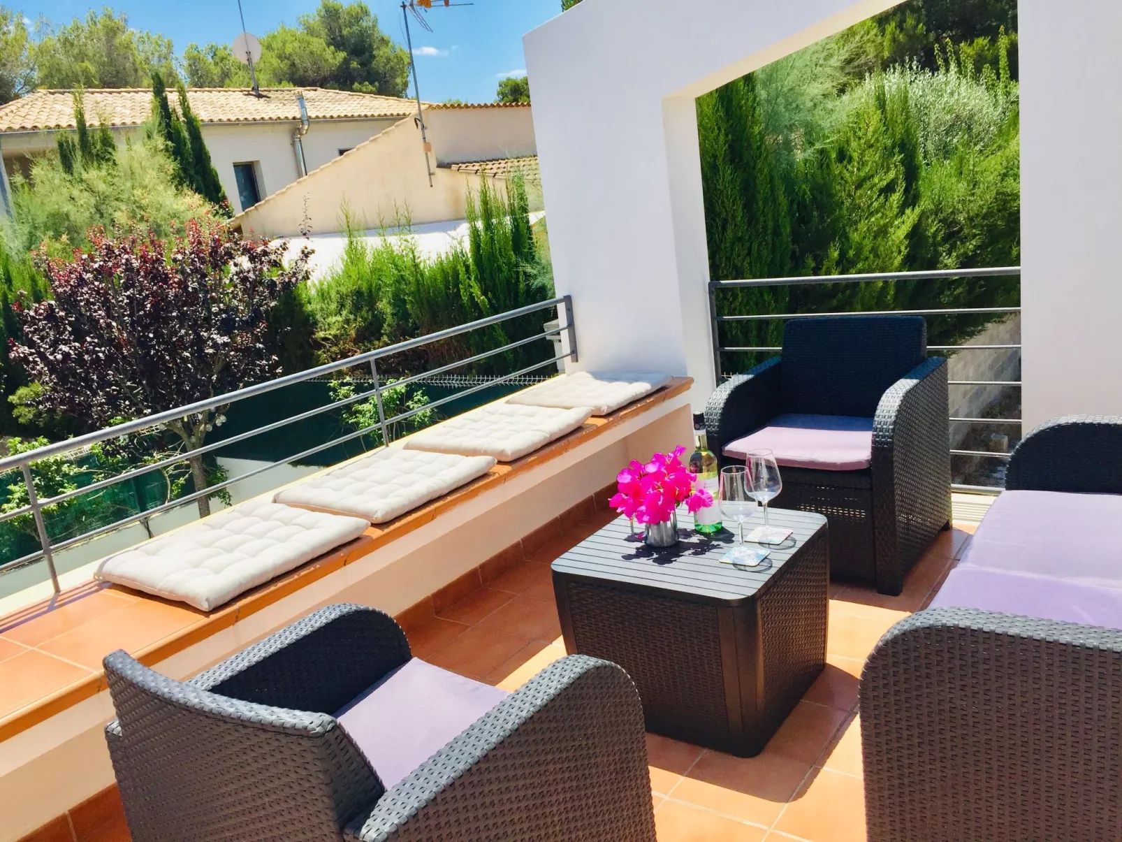 Strandvilla Beach and Ocean in Son Serra De Mari - Buiten