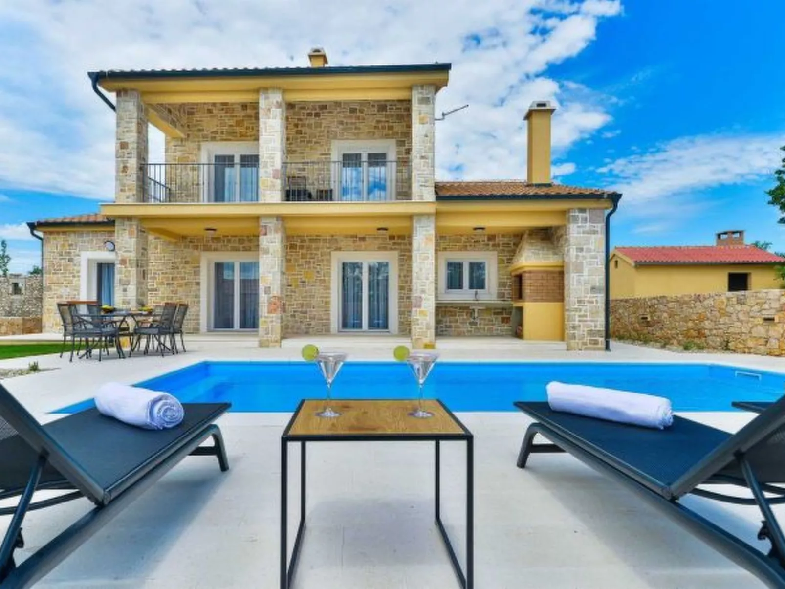 Stone Villa Banovi with heated pool - Image-tags.info