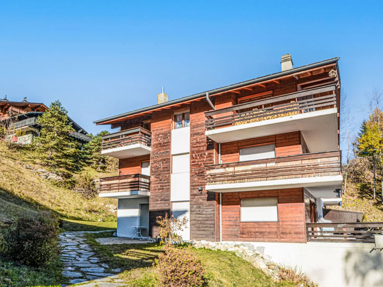 Tiny House facing the Alps - Ski in and out - Omgeving