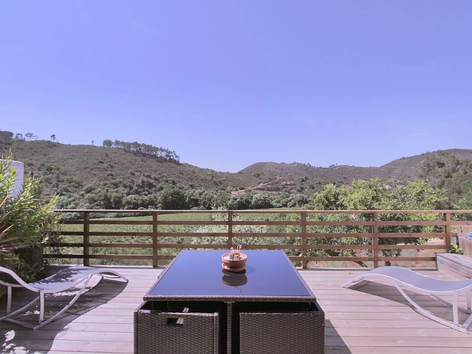 Romantisch und einzigartig "Das Bambus-Apartment" - Buiten