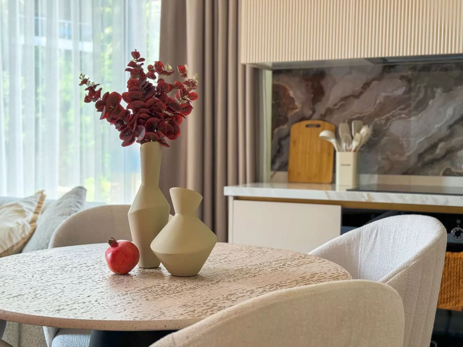 Qoople Eхсellence A-14 neue Wohnung am Meer - Binnen