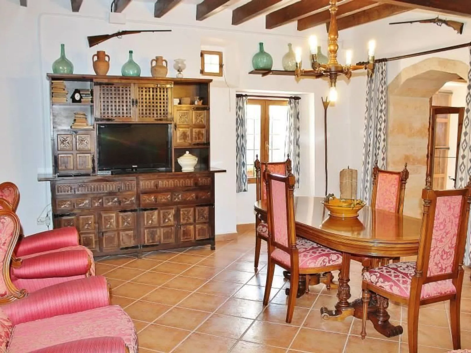 Finca "Son Gabriela" mit eigener Terrasse - Binnen