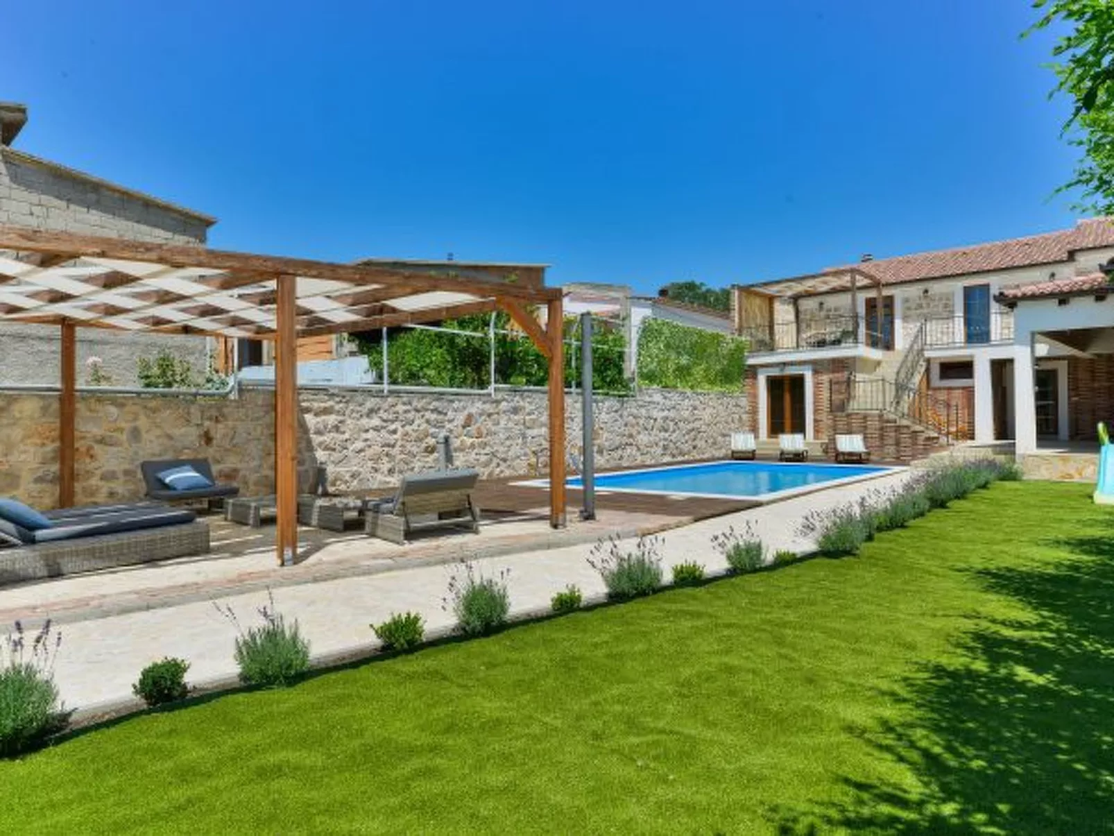 Stone villa Anita with pool - Image-tags.info