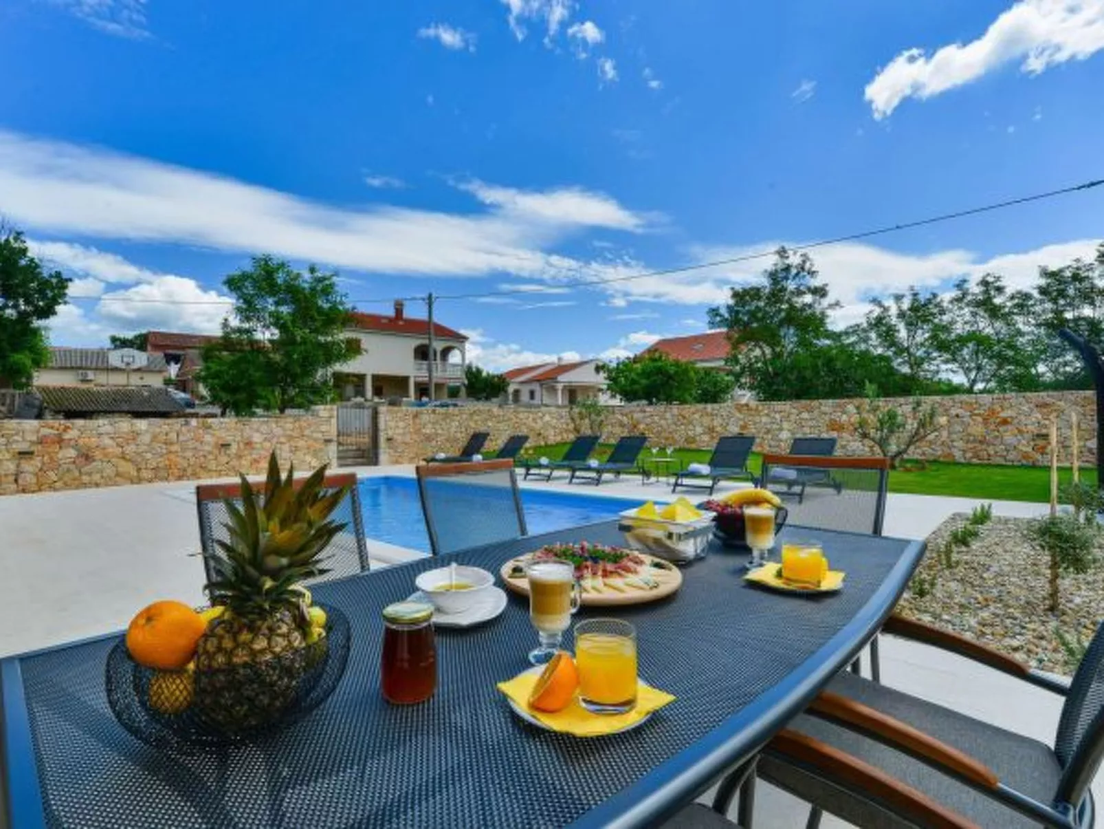 Stone Villa Banovi with heated pool - Image-tags.info