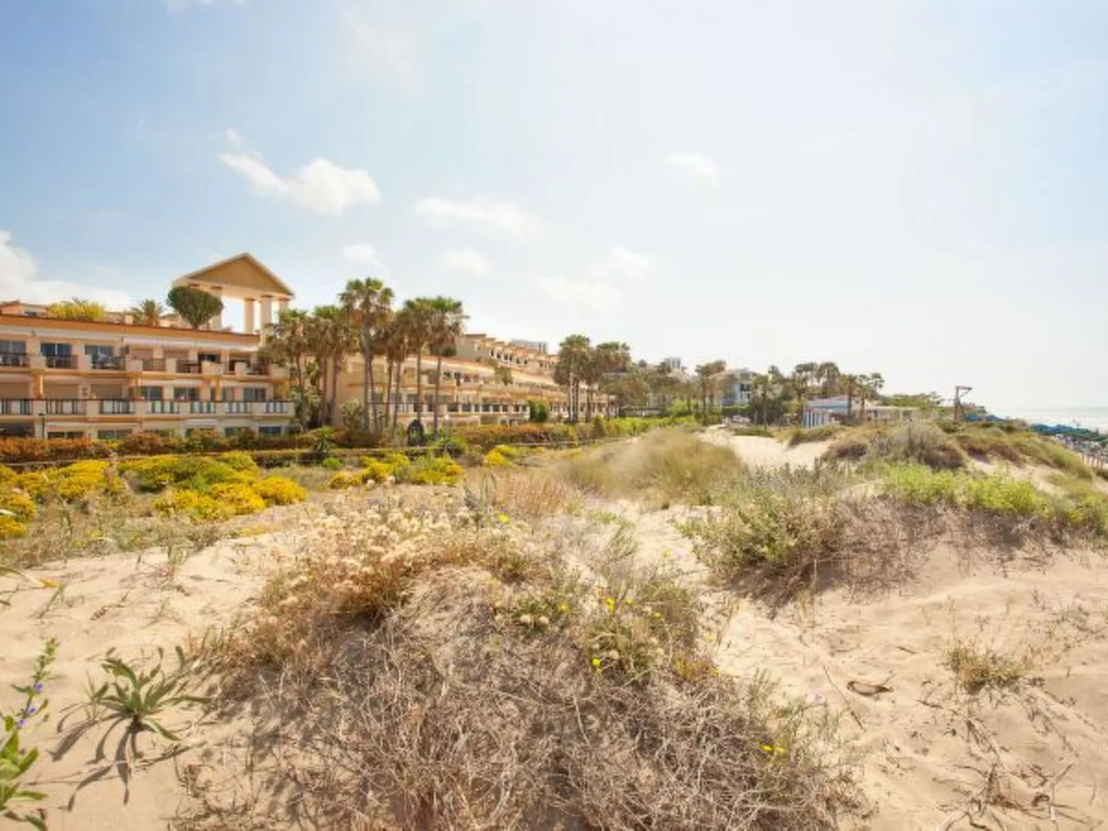 Beachside apartment in Elviria, Romana Playa - Image-tags.info