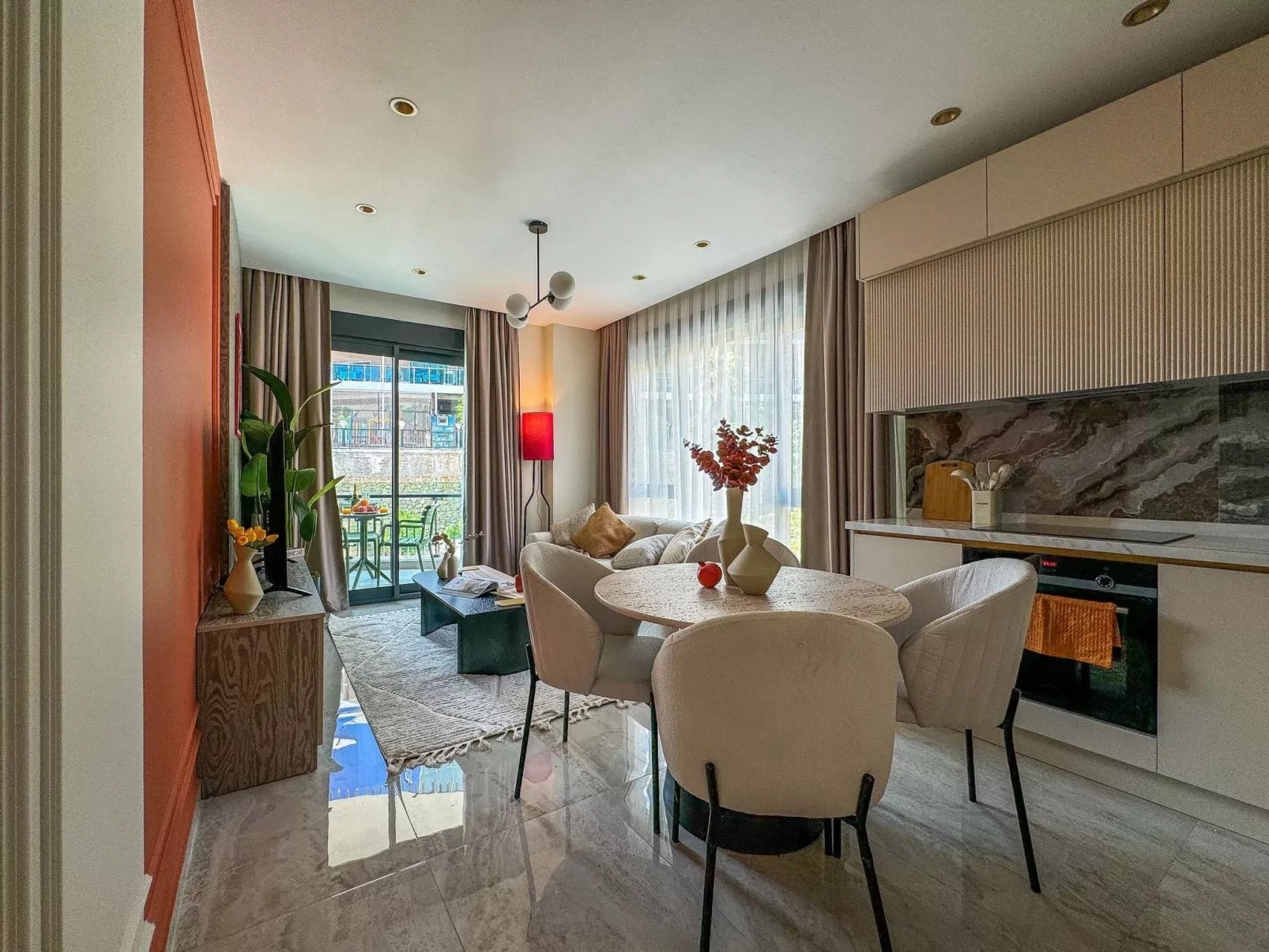 Qoople Eхсellence A-14 neue Wohnung am Meer - Binnen